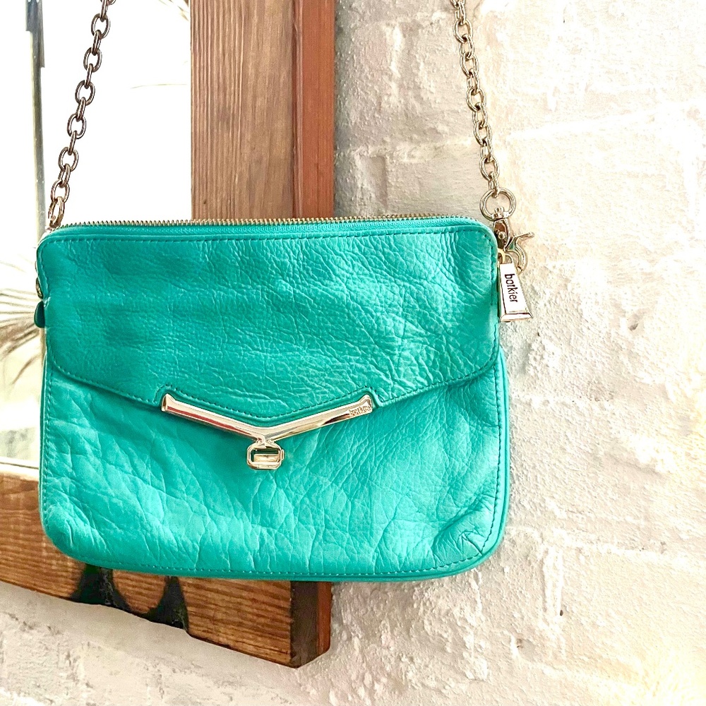 Botkier Aqua Teal Leather Purse